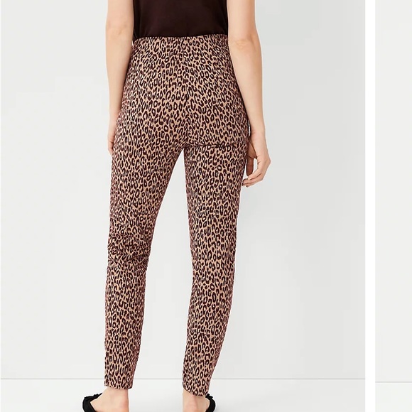 Ann Taylor The Animal Print Side Zip Legging sz S NWT - Picture 10 of 13
